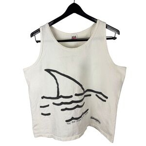 Vintage 90s Jimmy Buffett Margaritaville Key West Tourist Tank Shirt Size L